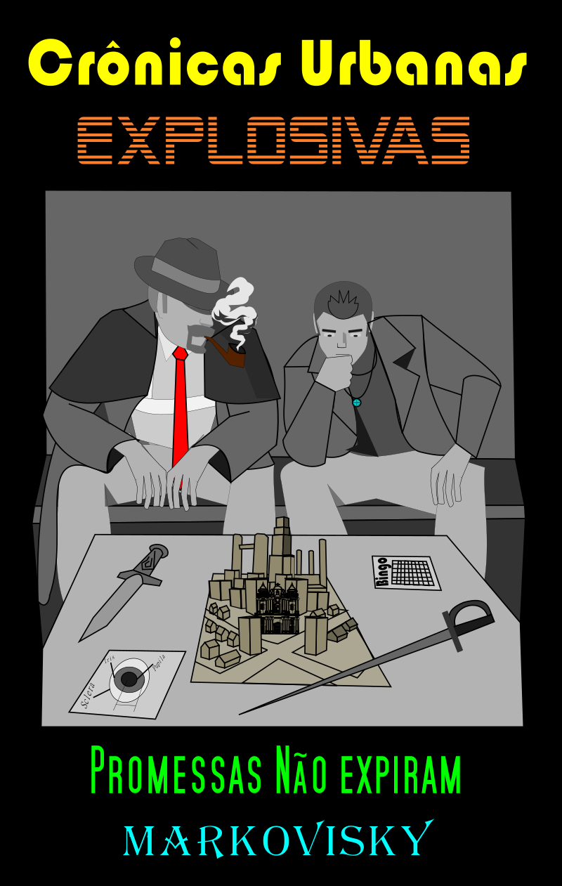 Capa de Crônicas Urbanas Explosivas